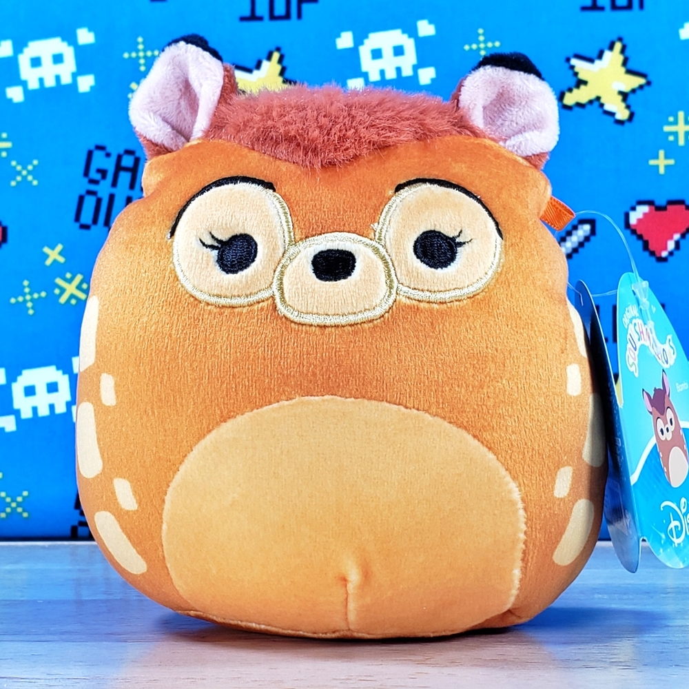 Squishmallow Bambi the Fawn 5" UltraSoft Stuffed Disney Pixar Movie Plush NWT - Picture 1 of 12